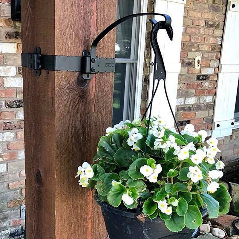 OZCO Ironwood 6x6 Post Band with Matching Hardware | Black Powder-Coated Galvanized Steel Adjustable Clamp for Outdoor Wood Posts, 51786 - Image 3